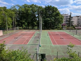 Tennis avant rénovation